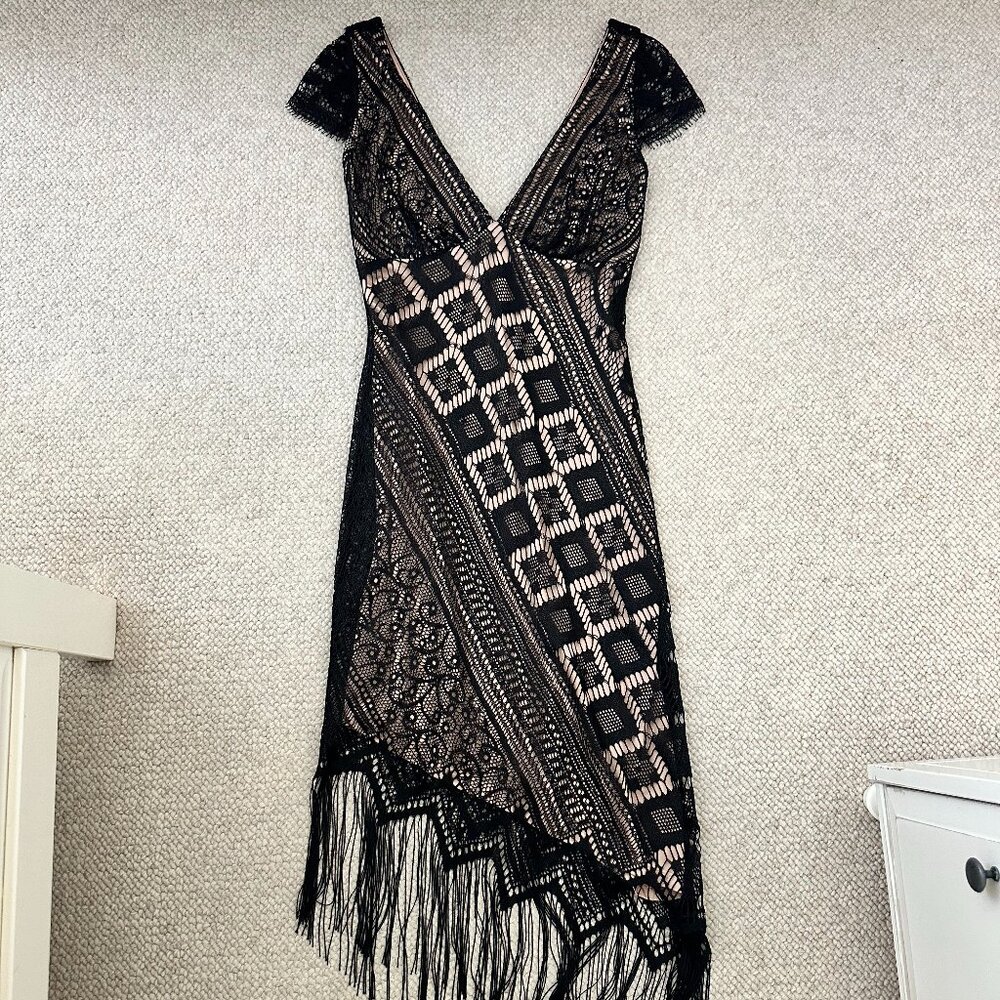 Moda International Black Knitted Dress